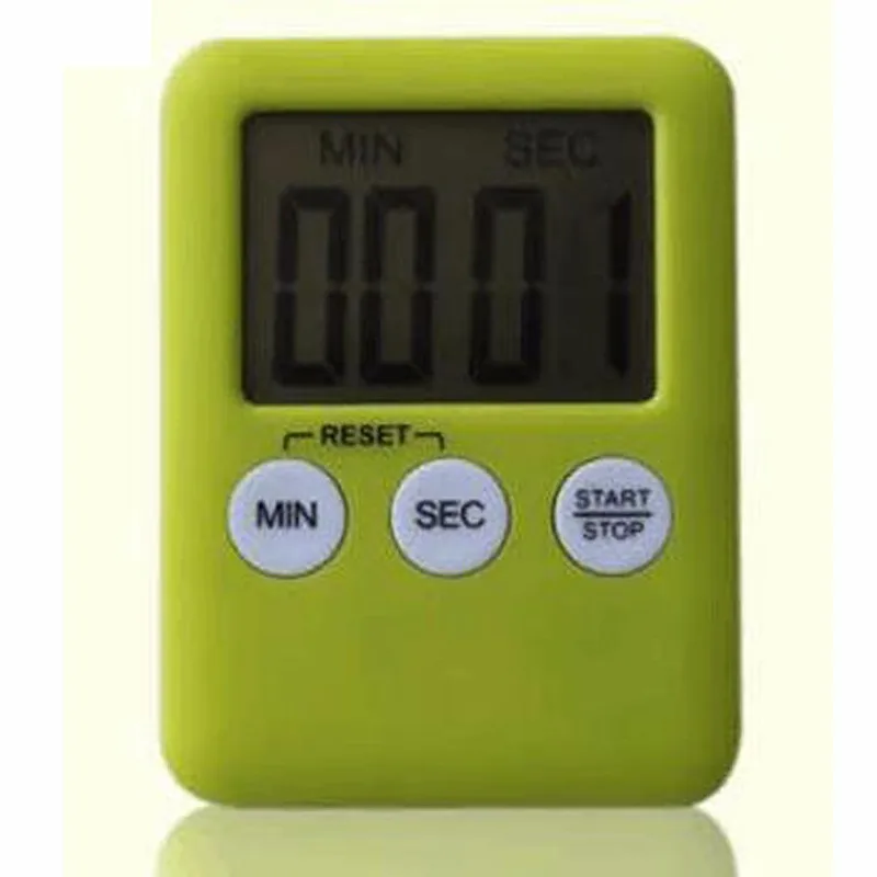 Бесплатная доставка тонкий срез кухонный таймер электронный цифровой большой