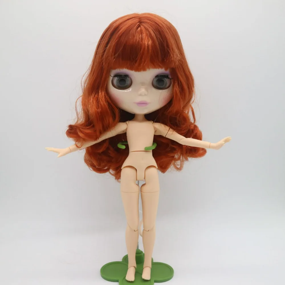 Мужская кукла телесного цвета фабричная для мальчика с челкой|nude blythe doll|blythe dollblythe