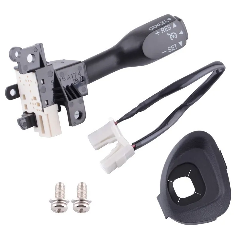 Белый Cruise Control Switch For Toyota Corolla Yaris Vios Hilux Hiace Wish Auris Prius Previa RAV4 84632-34011 84632-34017 - Цвет: Белый