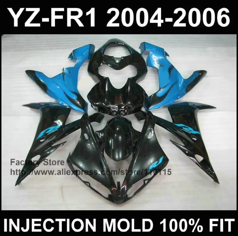 MOTOMARTS новые черные обтекатели для мотоциклов YAMAHA YZF R1 2004 2005 2006 yzf r1 04 05 06 обтекатель