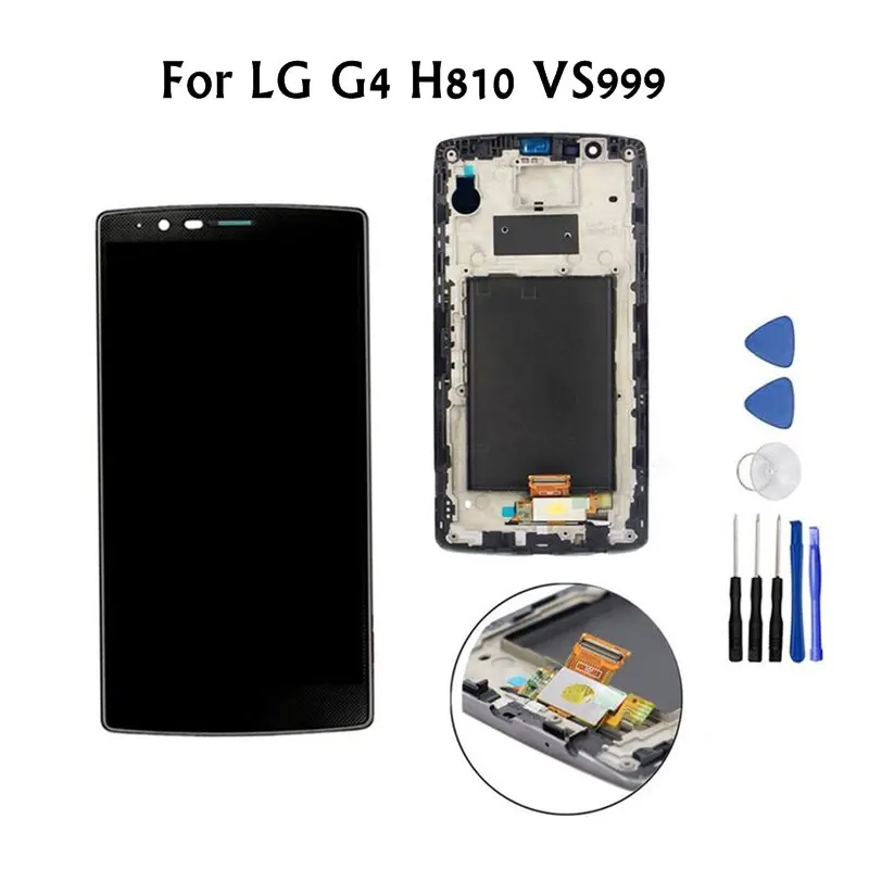 ЖК-дисплей с сенсорным экраном и дигитайзером в сборе LG G4 H810 VS999 сменная деталь