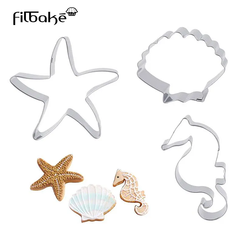 Filbake один кусок серии морской звезды коньки оболочки из нержавеющей стали форма