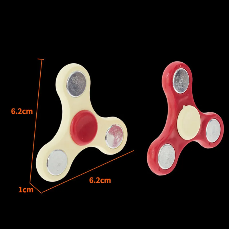 Керамический подшипник Tri Spinner ABS EDC ручной Спиннер для аутизма и СДВГ антистресс