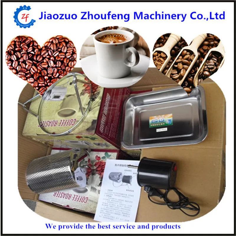 220V or 110V Electric Stainless Steel Coffee Roaster used in gas stove or electric stove