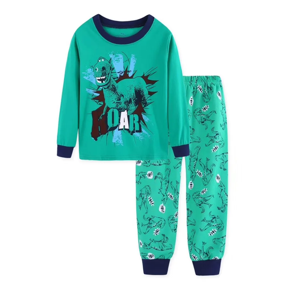 2PCS Kids Pajamas Sets Toddler Child Sleepwear girl Clothes Sweet dreams Cartoon Cars Batman Boy pyjamas long sleeve Tops+Pants | Детская