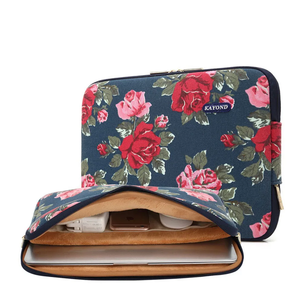 Blue Peony Чехол для ноутбука 11 12 13 14 15 15,6 17 дюймов для MacBook Air Pro 13,3 15,4, сумка для ноутбука, чехол для планшета hp Dell - Цвет: Blue Peony