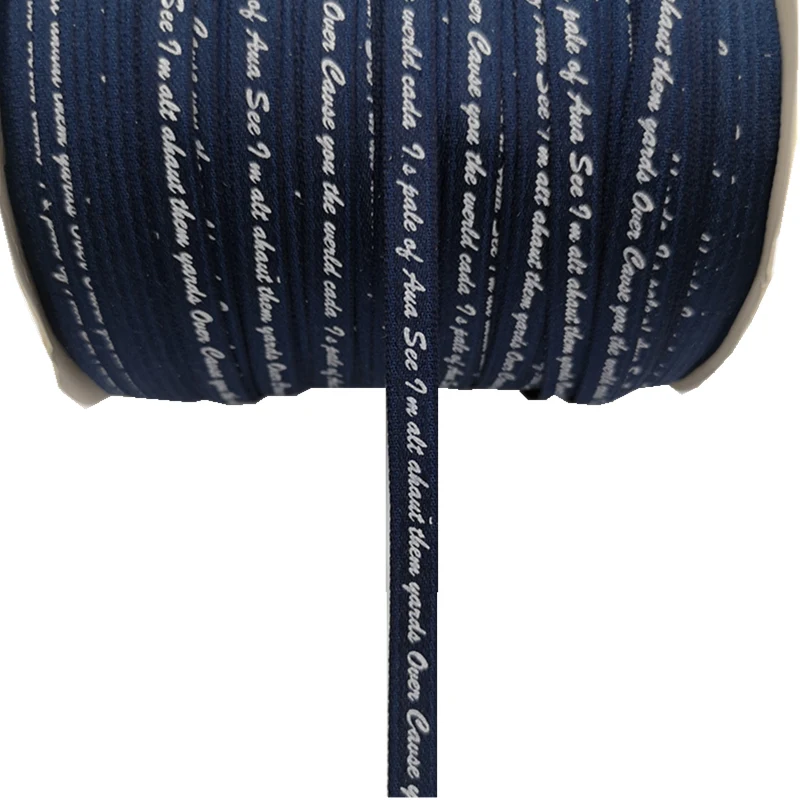 1/4 &quot6 мм 10yds печатная полиэфирная хлопковая лента для свадьбы украшения