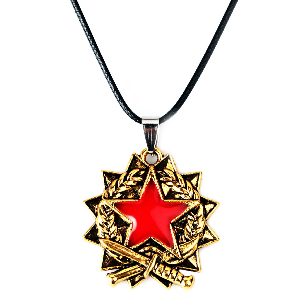 Игра CSGO Красная звезда логотип брелки для мужчин и женщин CS GO титан брелок