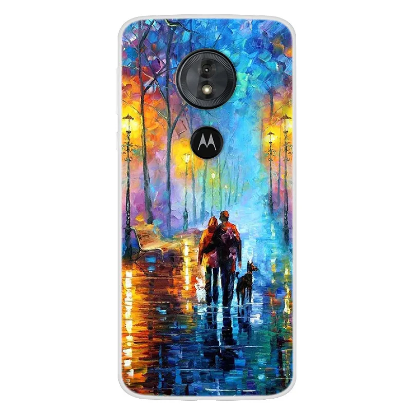 28 Чехол для Moto G6 Plus, мягкий силиконовый чехол из ТПУ с принтом, задняя крышка для Motorola Moto G6 Play, чехол для телефона G 6 Play, чехол для Moto G6, чехлы - Цвет: 28
