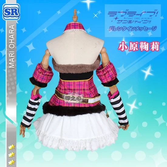 [Настройка] 2018 аниме Love Live Sunshine Aqours Мари охара Рождественская униформа для хора