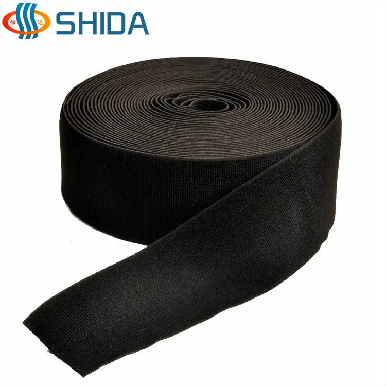 Лента эластичная Magic Ленточные палочки 20 ярдов 10 см черная. Эластичная лента для