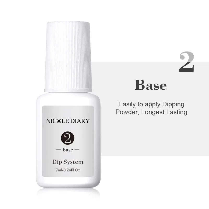Base NICOLE DIARY 10 г погружение ногтей порошок розовый голографический блестки Сияющий Dip пигмент сверкающий порошок декорация для ногтей градиент украшения - Цвет: Base