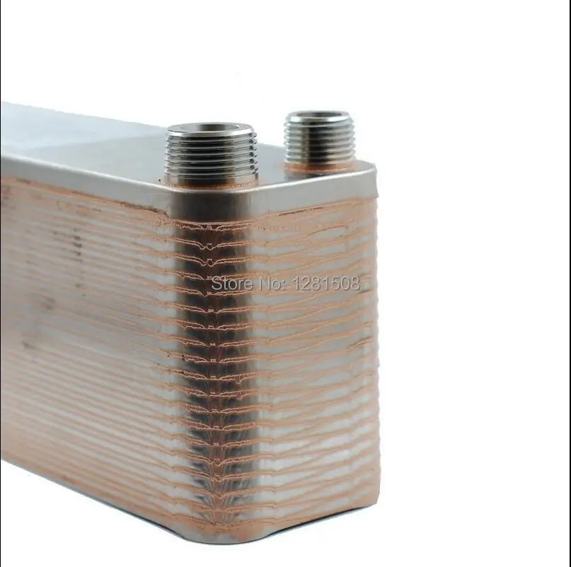 Новый 40 пластинчатый гофрированный чиллер из нержавеющей стали 304 для