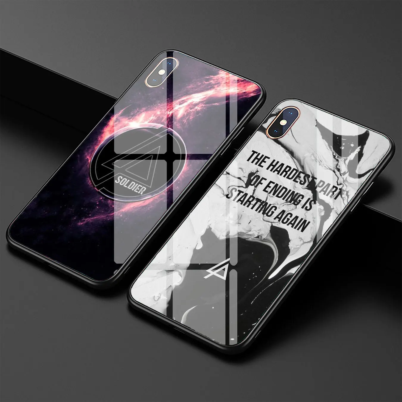 Чехол для телефона Lavaza Linkin Park из закаленного стекла для Apple iPhone XR X XS Max 6 6S 7 8 Plus 5 5S SE 10 чехол s 8 Plus 7Plus