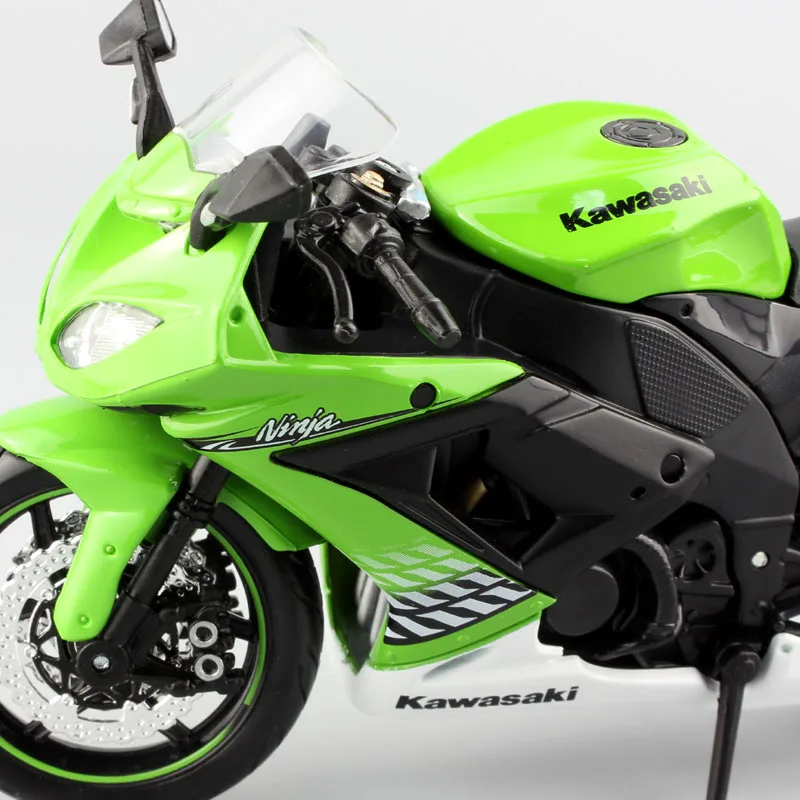 1:12 весы maisto Kawasaki NINJA ZX 10R супер велосипед литье под давлением транспортное средство, Мопед гоночный мотоцикл модели игрушки Детская Коллекция