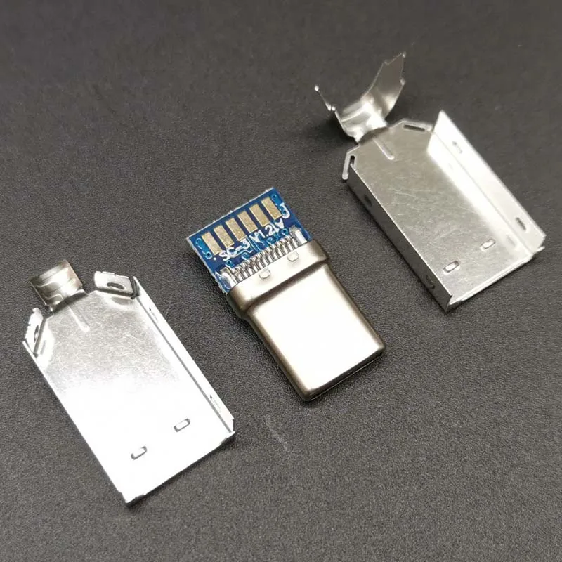 10 шт./лот TYPE C штекер 24P с печатной платой стрейч до 10NF конденсатор 56K резистор 8