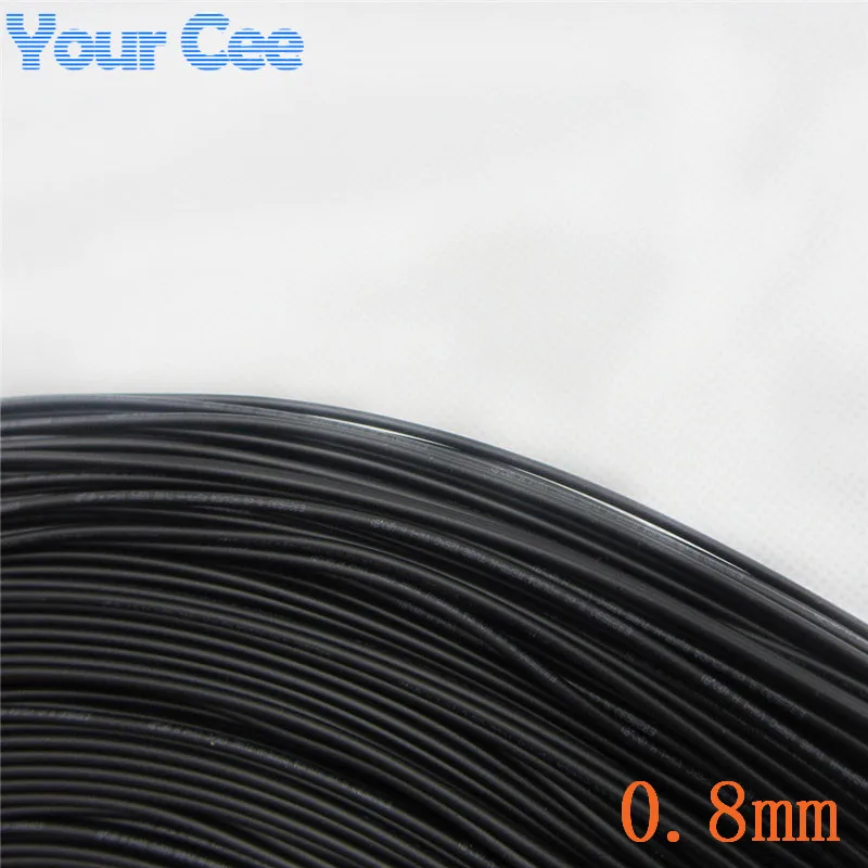 1 м термоусадочная Изоляционная трубка 600 напряжения черная комплект проводов