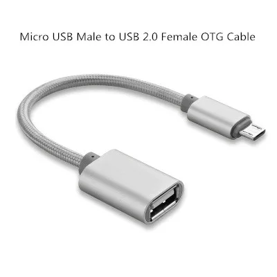 Micro USB Кабель адаптер On The Go для Xiaomi Redmi Note/Note 3/Note 4/Note 4X/Note 5/S2 &quotпапа&quot в &quotМама&quot 2 0