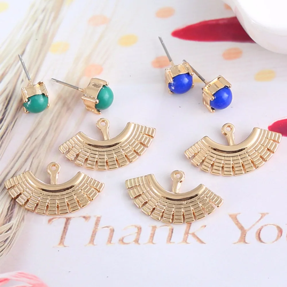 1 пара новинка Лидер продаж модные золотые серьги-гвоздики с жемчугом и цветком