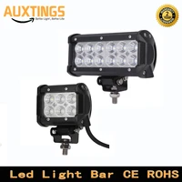 2pcs 4 inch 18w 7 inch 36w led work light bar spot flood beam for motorcycle tractor boat car offroad driving 4x4 truck suv atv