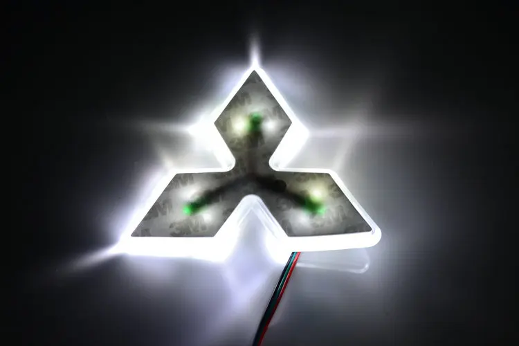 NEW DESIGN auto LED badge light tail emblem for Mitsubishii lancer-ex | Автомобили и мотоциклы