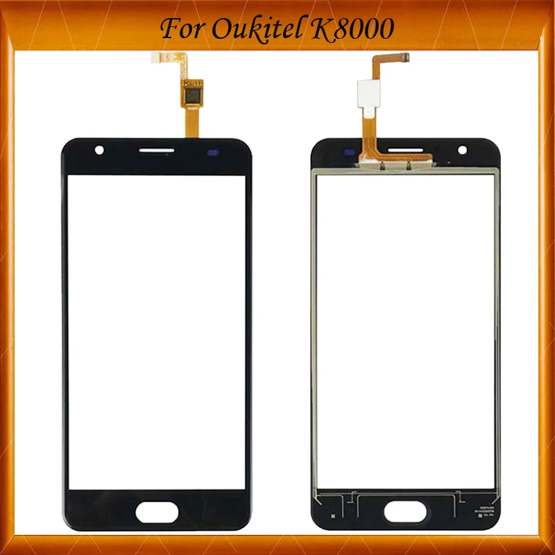 100% хорошо работает для Oukitel K8000 Сенсорная панель Сенсорный экран дигитайзер