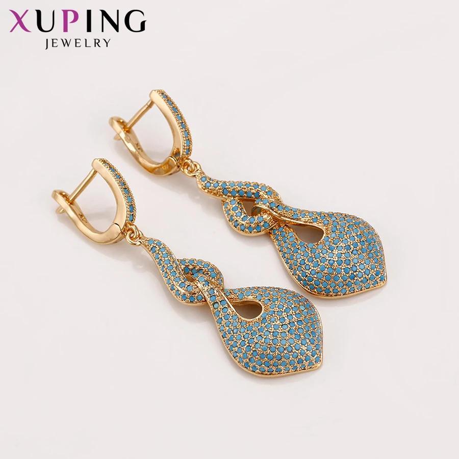 Xuping модные элегантные комплект из 2 предметов для девочки, комплект с синтетический кубический цирконий ювелирные изделия для Для женщин подарок на Хэллоуин S61.2-64217