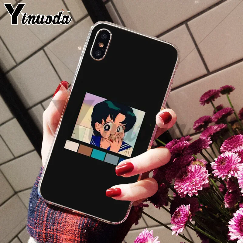 Мягкий чехол Yinuoda из тпу для iPhone 8 7 6 6S Plus X XS max 10 5|Бамперы| |