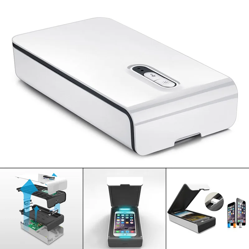 Горячая Новинка портативный дезинфицирующее устройство для мобильного телефона