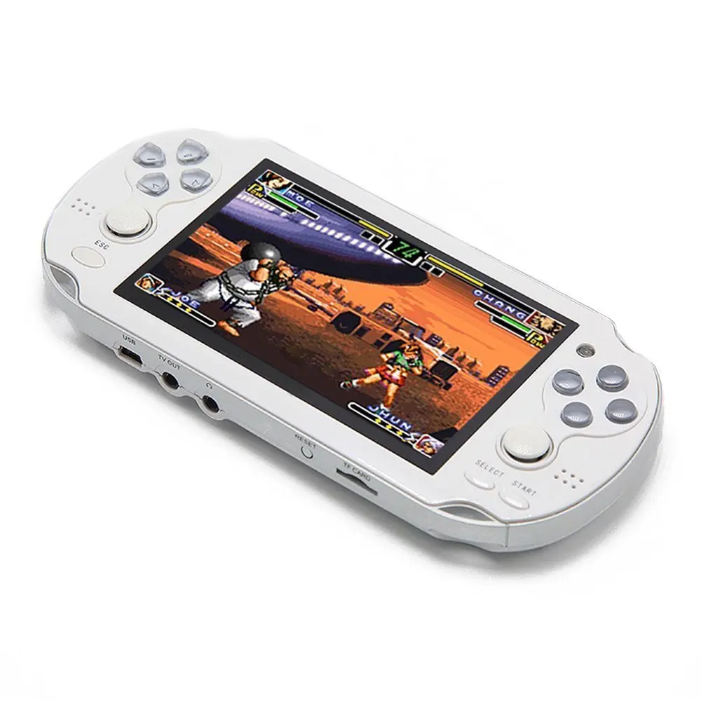 Игровой плеер для Neogeo Snes аркадная портативная игровая консоль dual rocker 4 3 дюйма 8 Гб