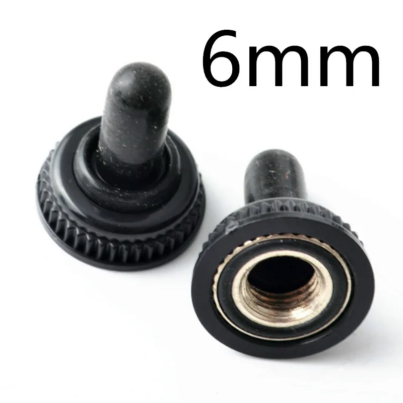 Waterproof Cap 6 мм 3Pin 6Pin 9Pin кулисный переключатель включения-ВКЛ/ВКЛ-ВЫКЛ-на тумблер MTS-102/103/202/203/402/403 - Цвет: Waterproof Cap