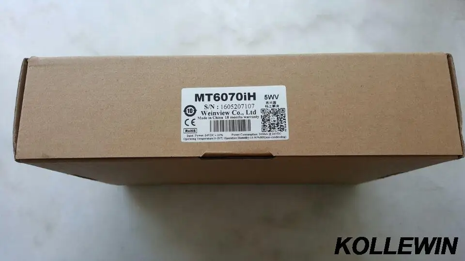 MT6071IP оригинальный WEINVIEW Weintek HMI MT6070iH5 сенсорный экран панель 7 ''TFT 32 бит 1 год
