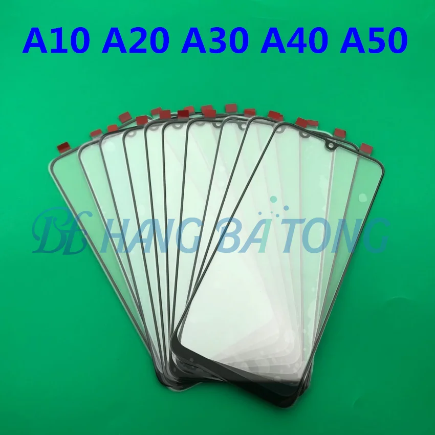 

10pcs Original LCD For SAMSUNG Galaxy A10 A20 A30 A40 A50 A60 A70 A80 A90 2019 Front Outer Glass Lens Touch Panel Cover