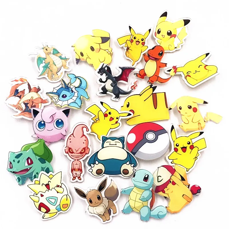 13 шт оптом милые классические аниме-броши акриловые Значки для животных серии