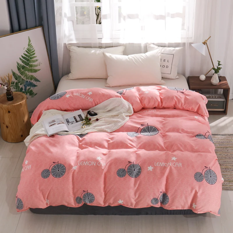 1pc Blue Space Nebula Printed Duvet Cover with Zipper Twin Full Queen King Quilt Cover Comforter Case Bedding Set Bedclothes Hot