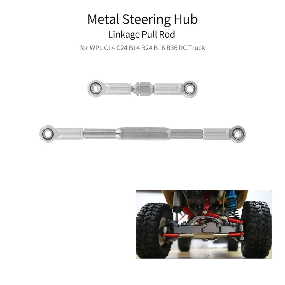 2 шт. радиоуправляемая Автомобильная рулевая тяга металлический обновленный