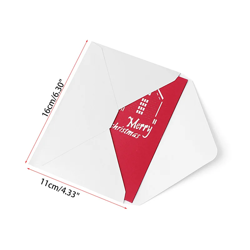 Новый 1 шт. Снеговик ручной работы 3D всплывающие праздничные поздравительные