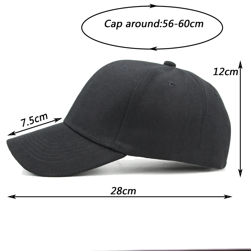 New Men's baseball cap Sun Visor Baseball Cap women Hat Fashion Adjustable 20 colors snapback gorra dad hat hip hop Unisex | Аксессуары
