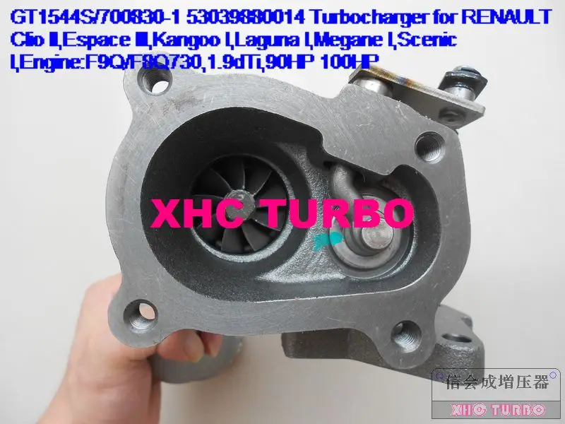 NEW GT1544/700830-1 Turbo Turbocharger for RENAULT Clio II Espace III Kangoo I Laguna F9Q/F8Q730 1.9dTi 90HP | Автомобили и
