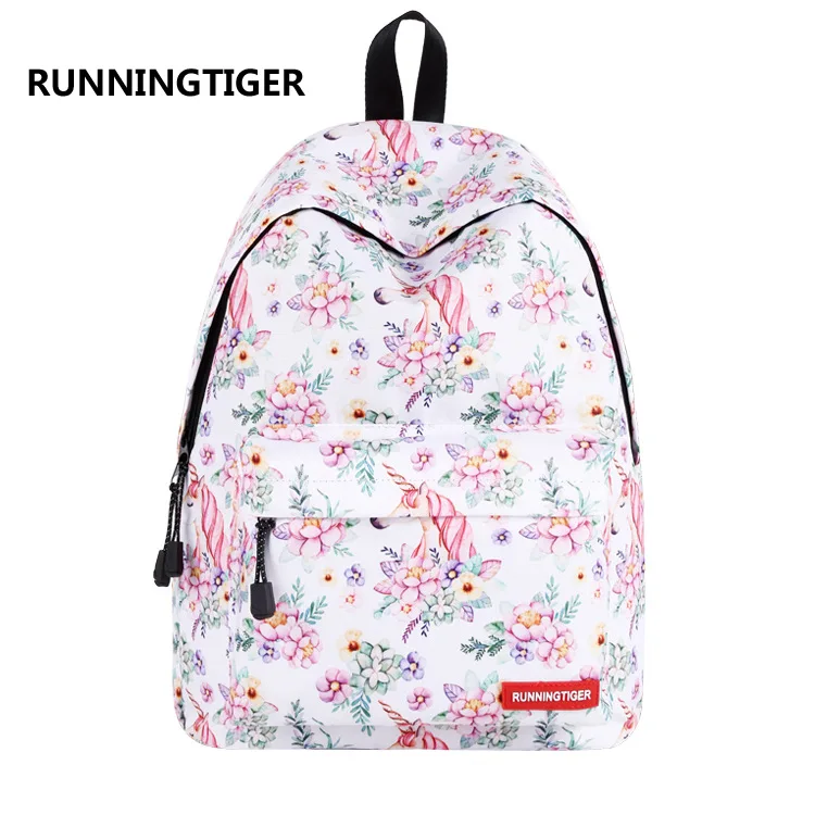 Рюкзак с единорогом для девочек учеников начальной и средней школы рюкзак