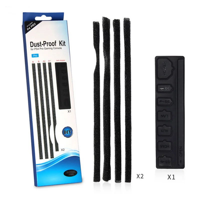 Для PS4 Pro Пыленепроницаемый Чехол для защиты от пыли сетчатый Разъем набор пробок