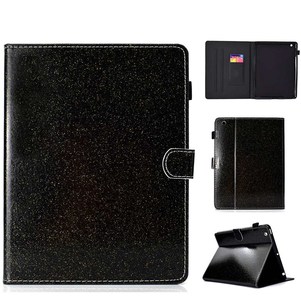 Чехол с блестками для iPad 2 3 4 крышка A1396 A1397 A1416 A1430 A1403 A1458 A1459 подставка чехол