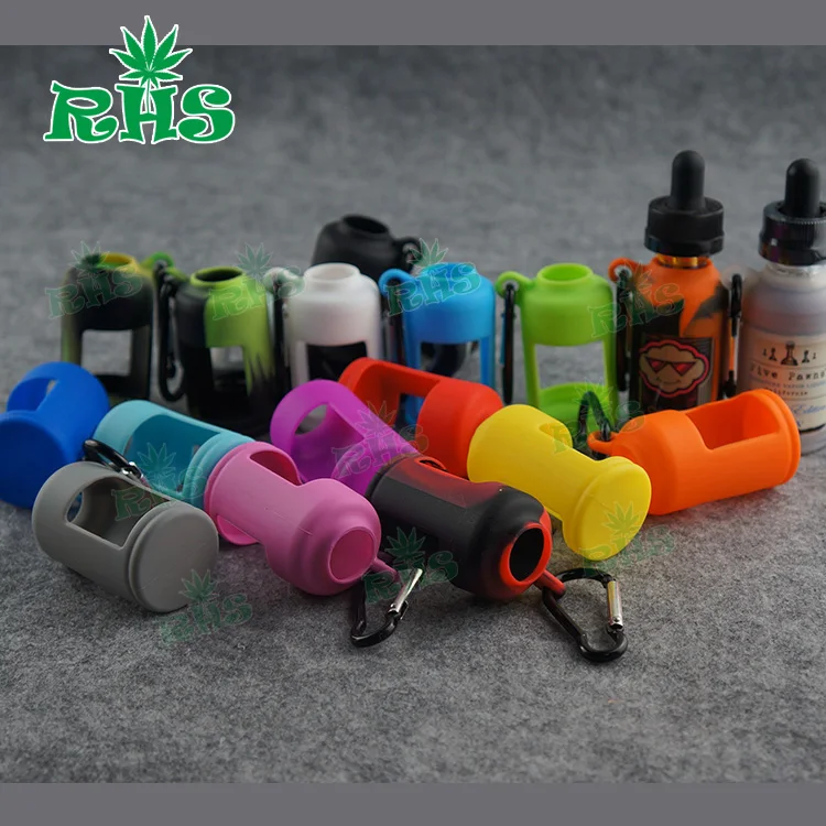 Высококачественный силиконовый чехол для бутылки E juice 30 мл из 100% силикона Кожи