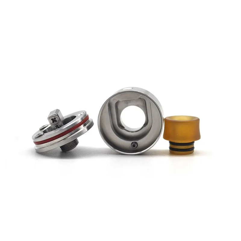 ULTON Shift 22mm Rda with Extra Cap Squonk Pin Atomizer for Electronic Cigarette Vape Tank | Электроника
