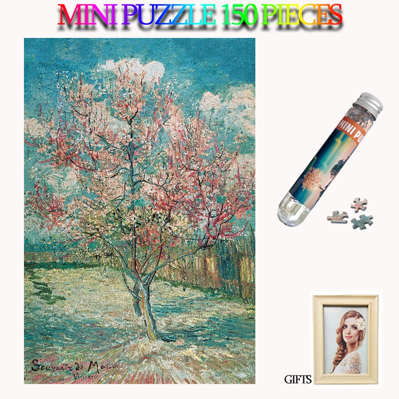 MOMEMO Peach Tree 150 штук пазлы мини-бумага для взрослых трубчатая головоломка бумага