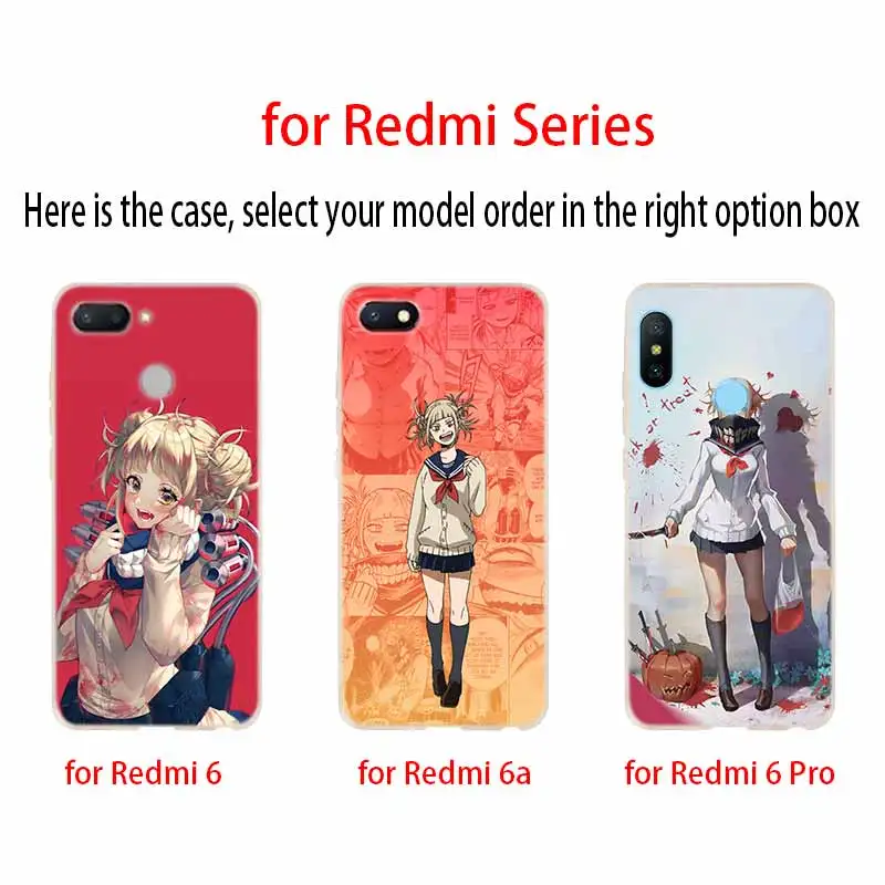 Модный мягкий чехол Toga Himiko из ТПУ для Xiaomi Redmi Note 10 9 8 7 6 5 Pro Max 10S 9S 9T 8T 4G|Бамперы| |