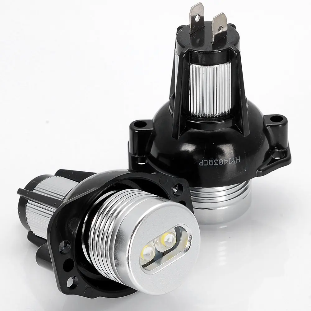 Pair White High Power 6W Angel Eyes Halo Ring LED Marker Light Bulbs For 2006 2007 2008 BMW E91 325i 325xi 328i 328xi | Автомобили и