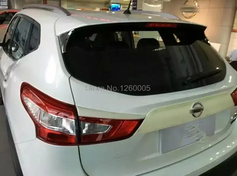 Аксессуары Пригодный Для Nissan Qashqai 2014 2015 2016 Наклейки ABS Хром Сзади Хвост Окно