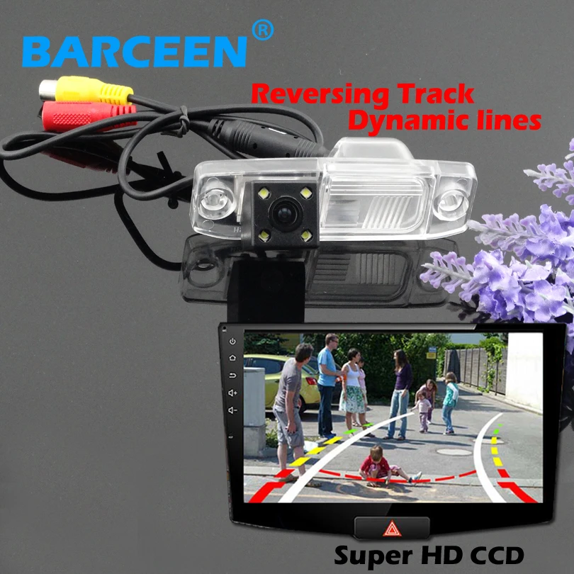 4 светодиодные задние парковочные камеры ccd ночного видения непромокаемая +