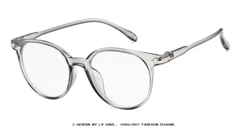 Super Light-weight Vintage Round Frame Original Clear Lens Glasses Retro Circling Women Eyeglasses Men Oculos | Аксессуары для